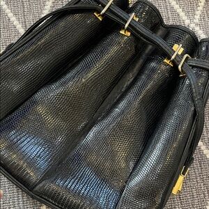 Elegant Black Women's Bag Set